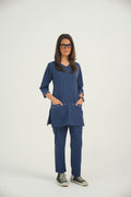 Classic Women Scrub | Navy Blue