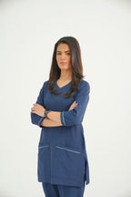 Classic Women Scrub | Navy Blue