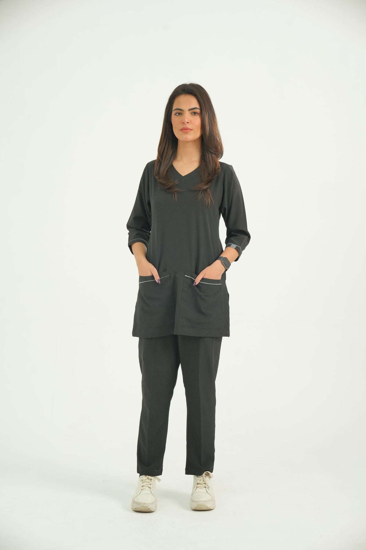 Classic Women Scrub | Black