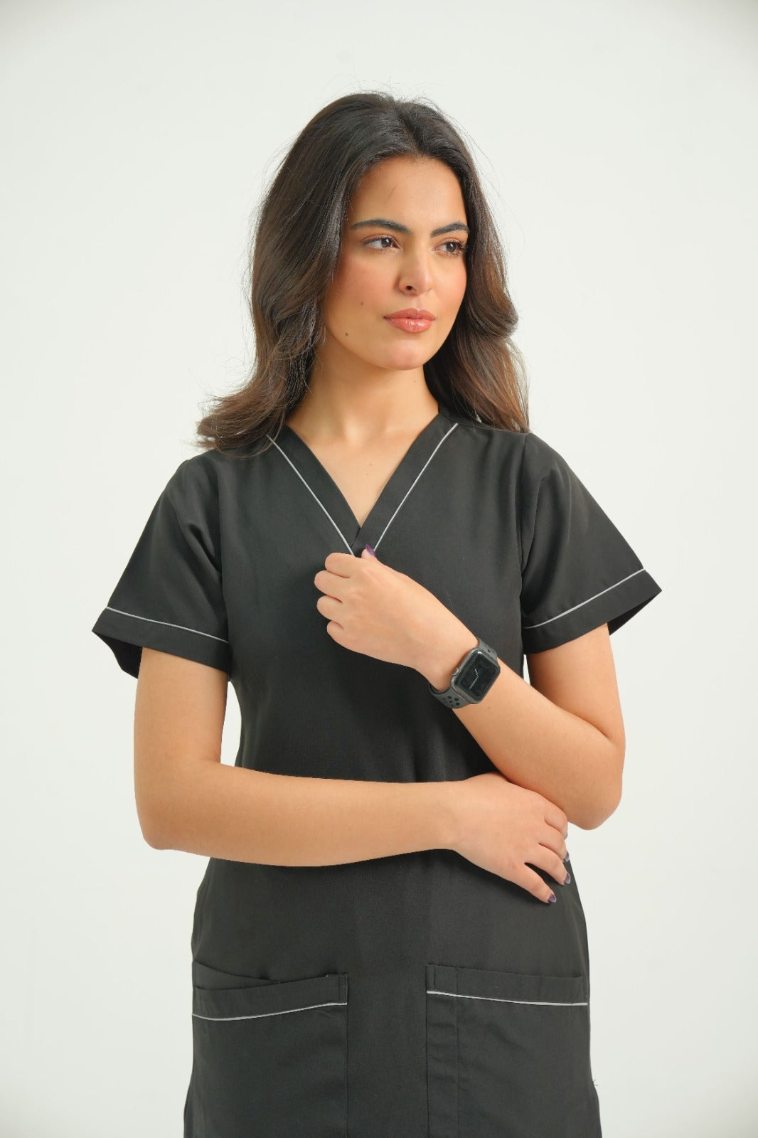 Deluxe Women Scrub – Black