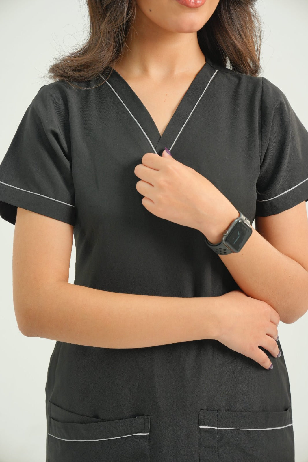 Deluxe Women Scrub – Black