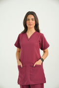 Deluxe Women Scrub – Maroon